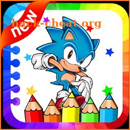 Coloring Game For Sonic 2018 icon