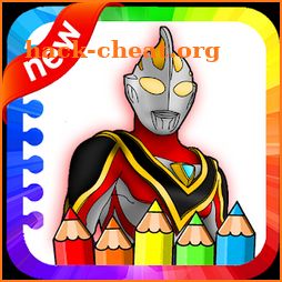 Coloring Game For Ultraman 2018 icon