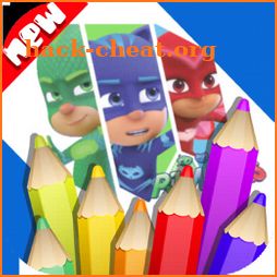 Coloring Heroes Masks Book icon