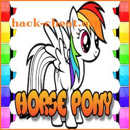 Coloring Horse Pony Book icon