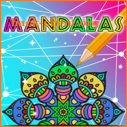 Coloring Mandala Book icon