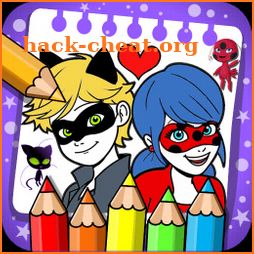 coloring Miraculous Ladybug And Cat Noir World icon