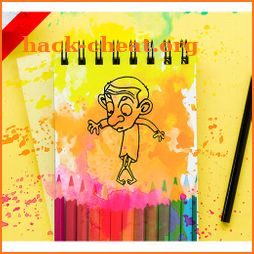 Coloring Mr Funny For Kids icon