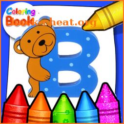 Coloring Number and Letter icon