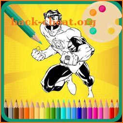 Coloring Pages Book For Super Hero Squad Game icon