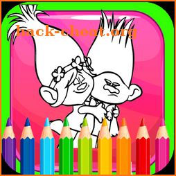 Coloring Pages For Crazy Trolls icon