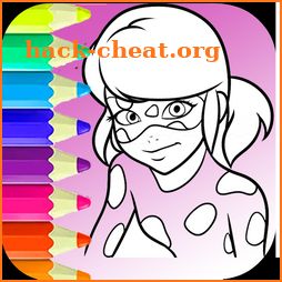 😻  Coloring Pages for Ladybug icon