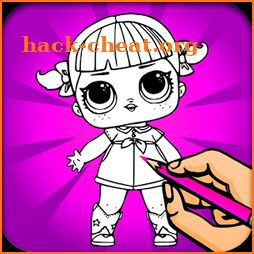 Coloring Pages for LOL Dolls icon
