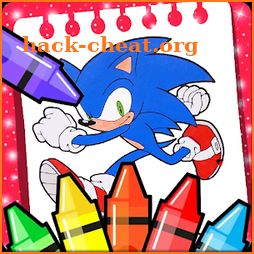 Coloring Pages for Sonic Das icon