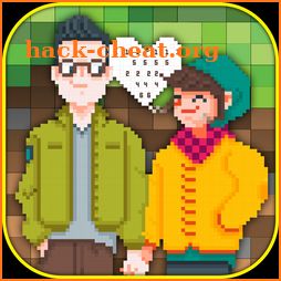 Coloring Pages: Pixel Art color by number for kids icon