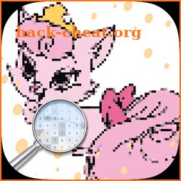 Coloring Palace Pets Pics For Pixel Art Lover icon
