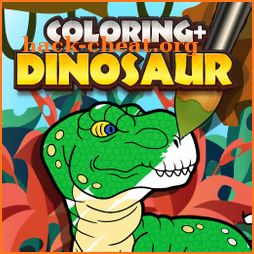 Coloring Plus : Dinosaur icon