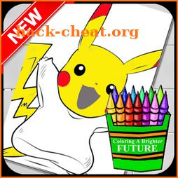 Coloring Pokemo - Pikachu icon
