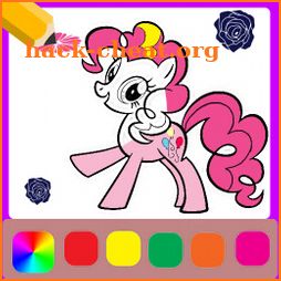 Coloring Pony Pink Princess icon