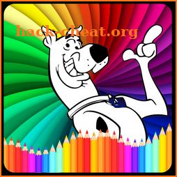 coloring Scooby Doo games icon