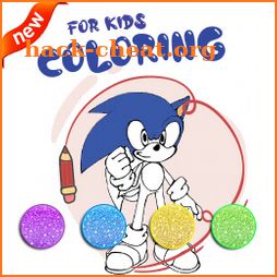 Coloring soni Glitter icon