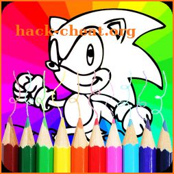 Coloring Sonic Games icon