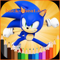 Coloring Sonic Pages icon