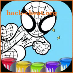 Coloring - Spider Homecoming Game icon