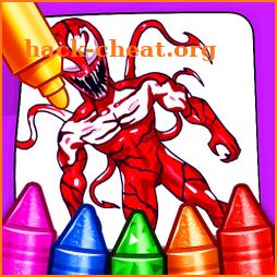Coloring Super Hero Spider HD icon
