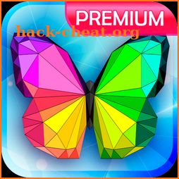 ColorPoly Premium - Poly art coloring pages HD icon
