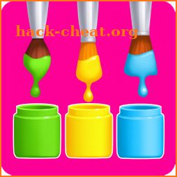 Colors learning games for kids icon