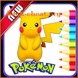 Colouring Book Pikachu Poke-Mown icon