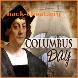 Columbus Day: Greeting, Wishes, Quotes, GIF icon