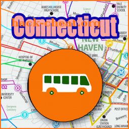 Connecticut Bus Map Offline icon