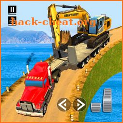 Construction Machine Transport icon