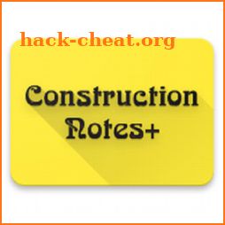 Construction Notes+ icon