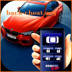 Control car with remote icon