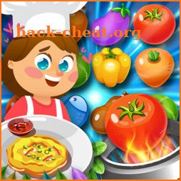 Cooking Sweet - food match 3 puzzle game icon