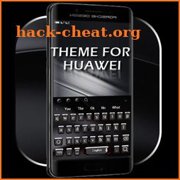 Cool Black Keyboard For HUAWEI icon