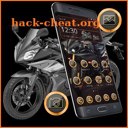 Cool Black Motobike Theme icon