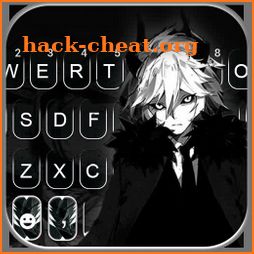 Cool Devil Boy Keyboard Background icon