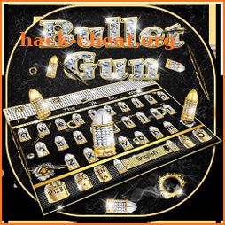 Cool Diamond Bullet Gun Keyboard Theme icon