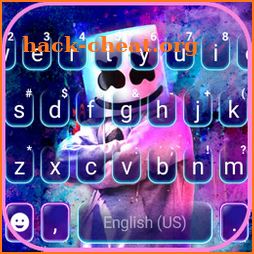 Cool DJ Smoky Keyboard Theme icon
