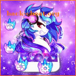 Cool Galaxy Monster Unicorn Theme icon