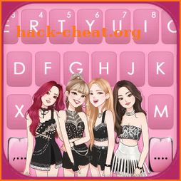 Cool Kpop Girls Keyboard Background icon