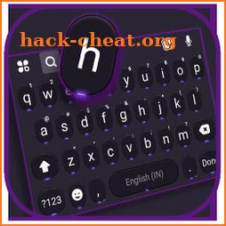 Cool Neon SMS Keyboard Background icon