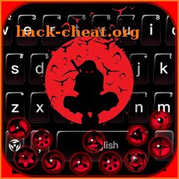 Cool Sharingan Live Keyboard Background icon