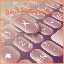 Cool Soft Pink Keyboard Theme icon