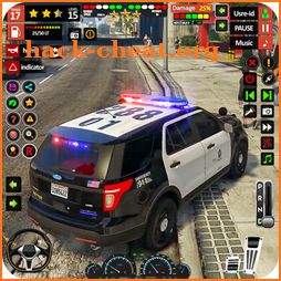 Cop Car Chase Games 2024 icon