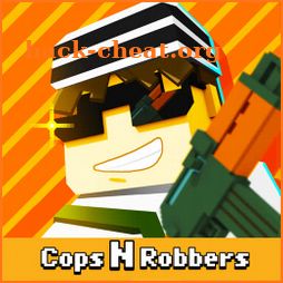 Cops N Robbers - 3D Pixel Craft Gun Shooting Games icon