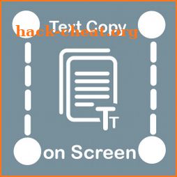 Copy Text on Screen: Copy text to clipboard icon