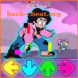 Corrupted Steven vs FNF Pippy icon