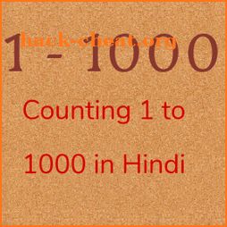Counting 1 To 1000 in Hindi icon