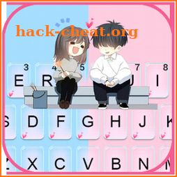 Couple First Love Keyboard Theme icon