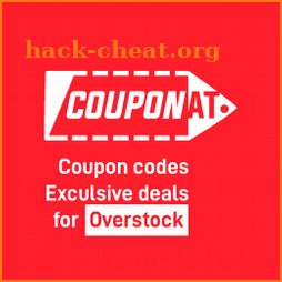 Coupons Overstock discount promo codes by Couponat icon